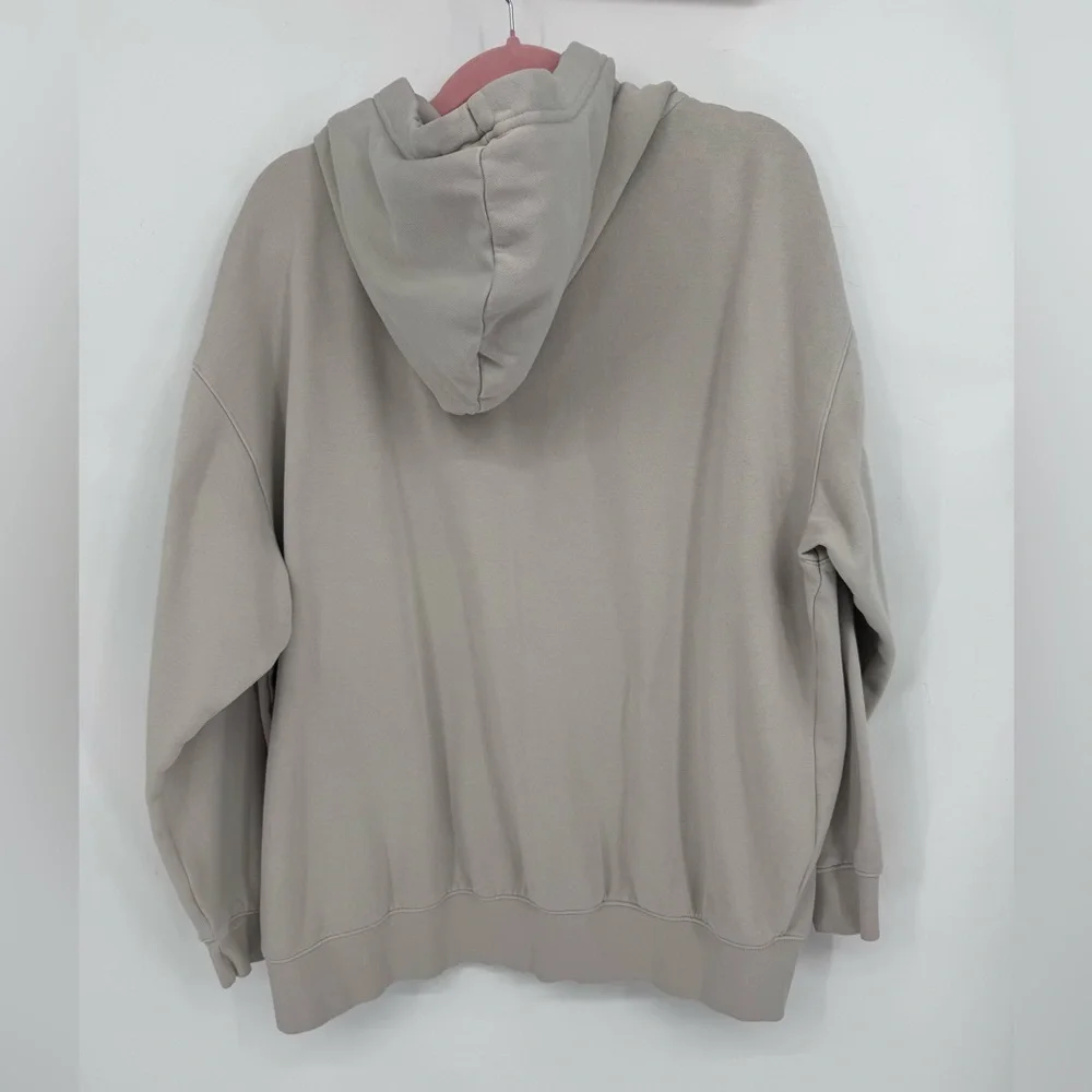 Nike Light Gray/Beige Pullover Hoodie Size Large